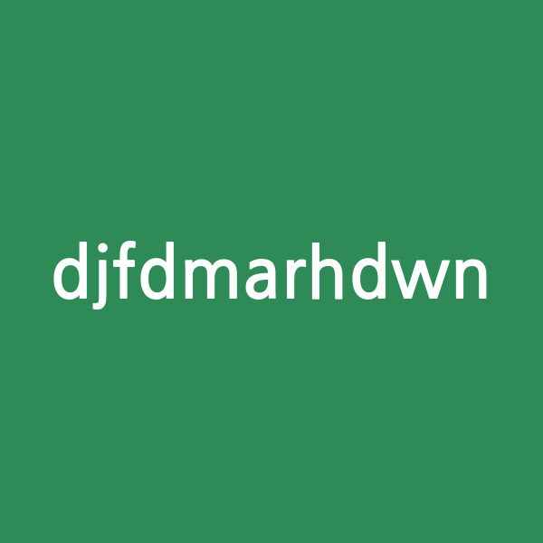 djfdmarhdwn
