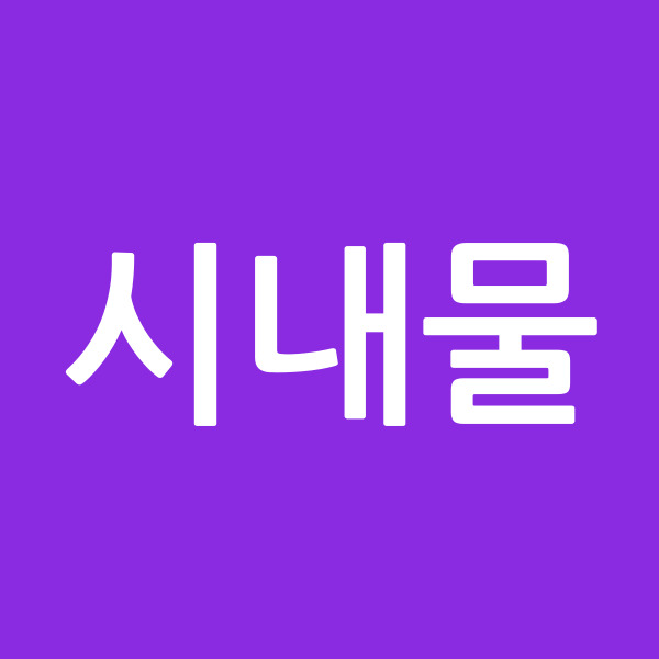 시내물