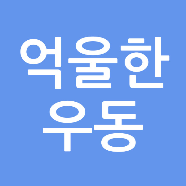 억울한우동