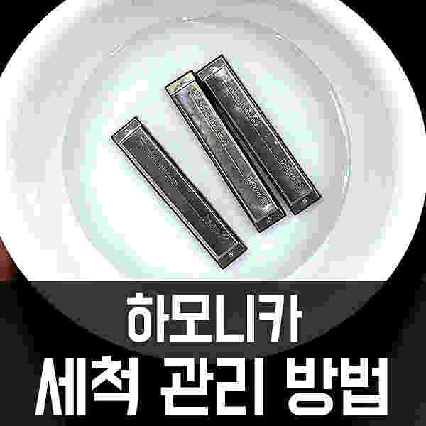 하모니카정복하기 : 하모니카 세척/관리 방법